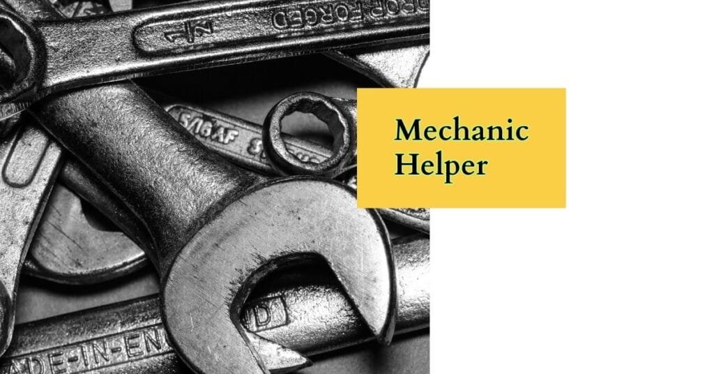 Mechanic Helper Jobs in Canada